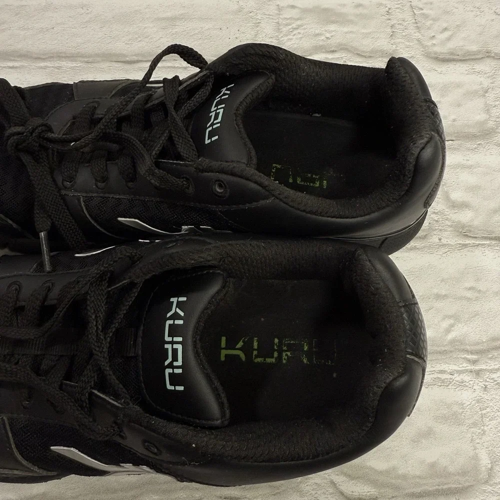 Kuru Quantum 2 Womens Size 10 Black Gray Athletic Running Walking Shoes Sneakers